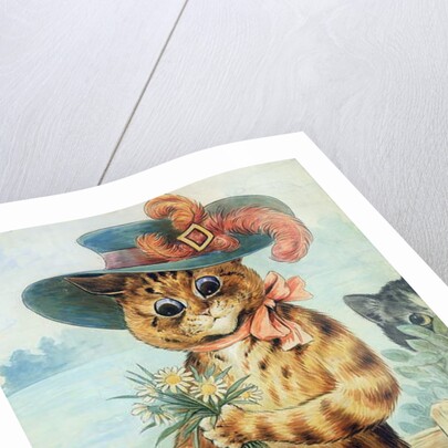 Flowers for the Duchess by Louis Wain