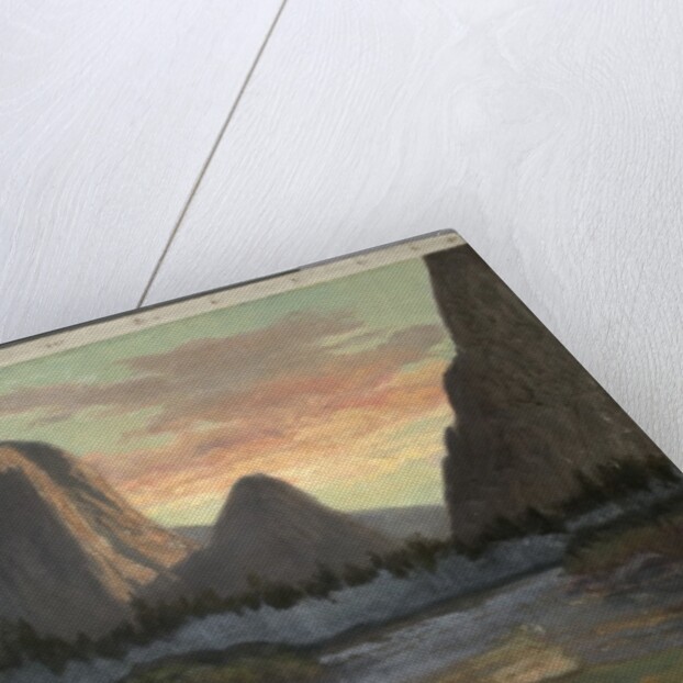 Yosemite View, Sunset, c.1899 by Christian Jorgensen