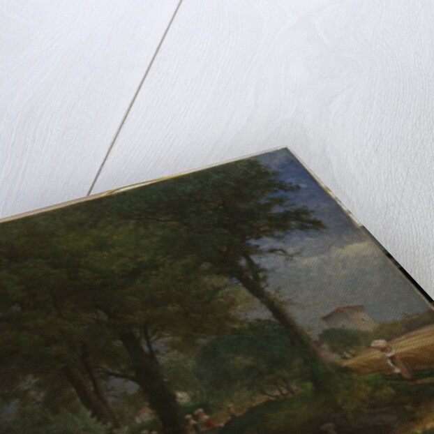 Washing Day near Perugia, 1873 by George Snr. Inness