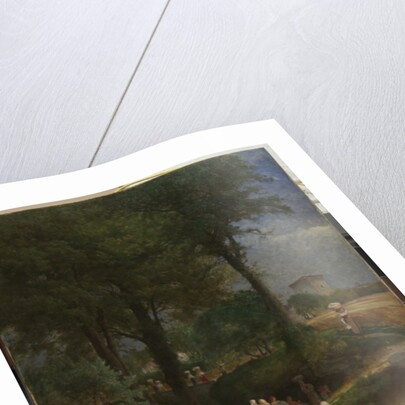 Washing Day near Perugia, 1873 by George Snr. Inness