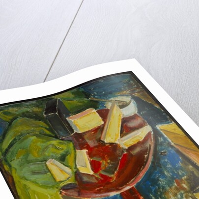 Red Table Top Still Life, c.1919 by Alfred Henry Maurer