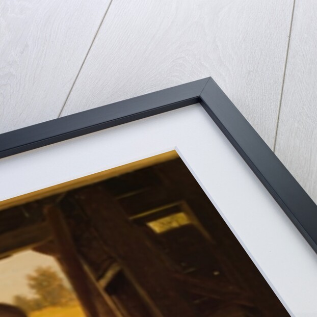 Preparing a Deer Hide, 1904 by John George Brown