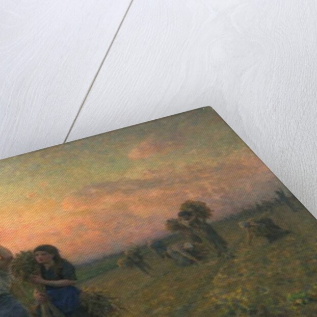 The Last Gleanings, 1895 by Jules Breton