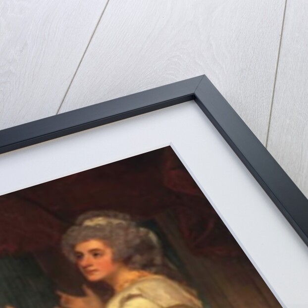 Lady Caroline Spencer, later Viscountess Clifden, and her sister, Lady Elizabeth Spencer, 1786-92 by George Romney