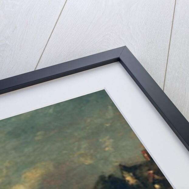 Barges on the Stour by John Constable