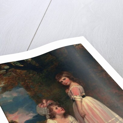 Margaret Beckford, later Margaret Orde, and Susan Euphemia Beckford, later Duchess of Hamilton: The Beckford Children, c.1789-91; by George Romney
