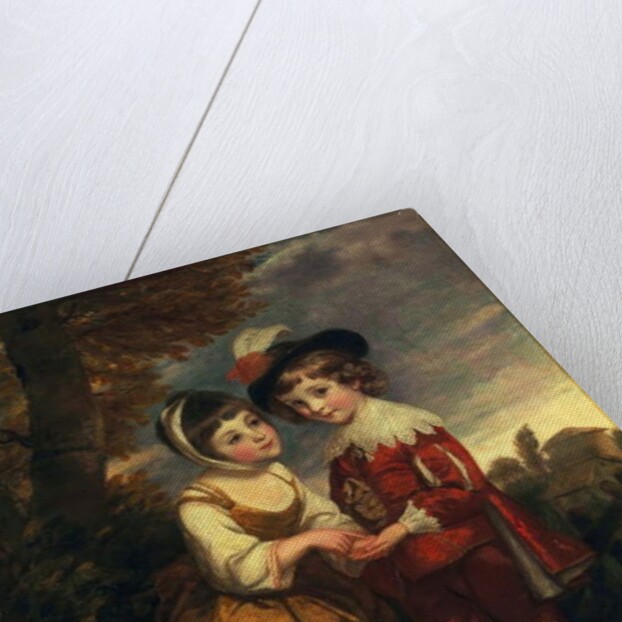 Lord Henry Spencer and Lady Charlotte Spencer, later Charlotte Nares: The Young Fortune Tellers, c.1774-75 by Joshua Reynolds