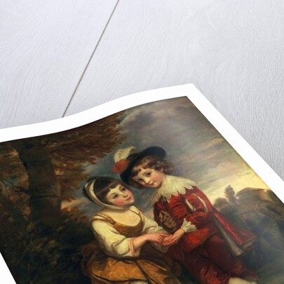 Lord Henry Spencer and Lady Charlotte Spencer, later Charlotte Nares: The Young Fortune Tellers, c.1774-75 by Joshua Reynolds