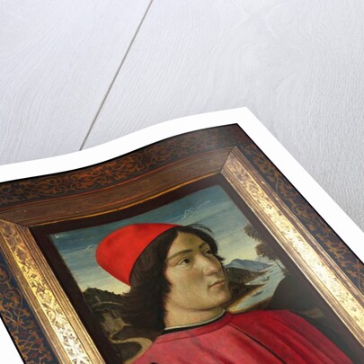 Portrait of a man, c.1490 by Domenico Ghirlandaio