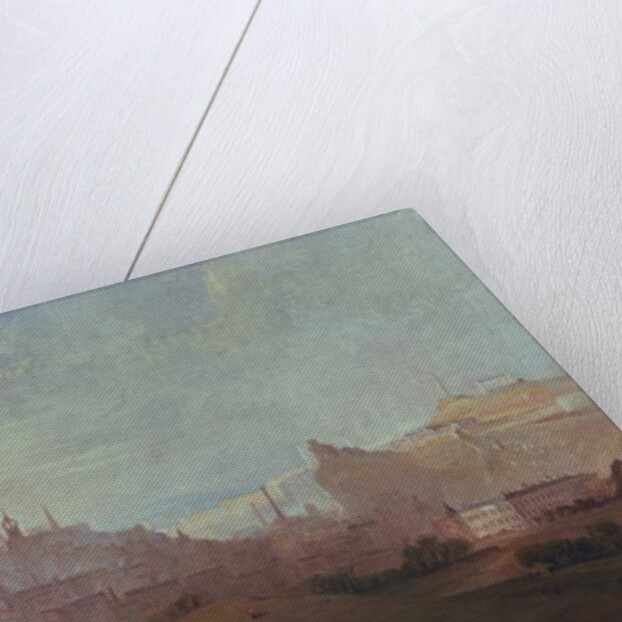 Edinburgh, from St. Anthony's Chapel, Arthur's Seat, c.1830-36 by Scottish School