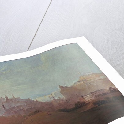 Edinburgh, from St. Anthony's Chapel, Arthur's Seat, c.1830-36 by Scottish School