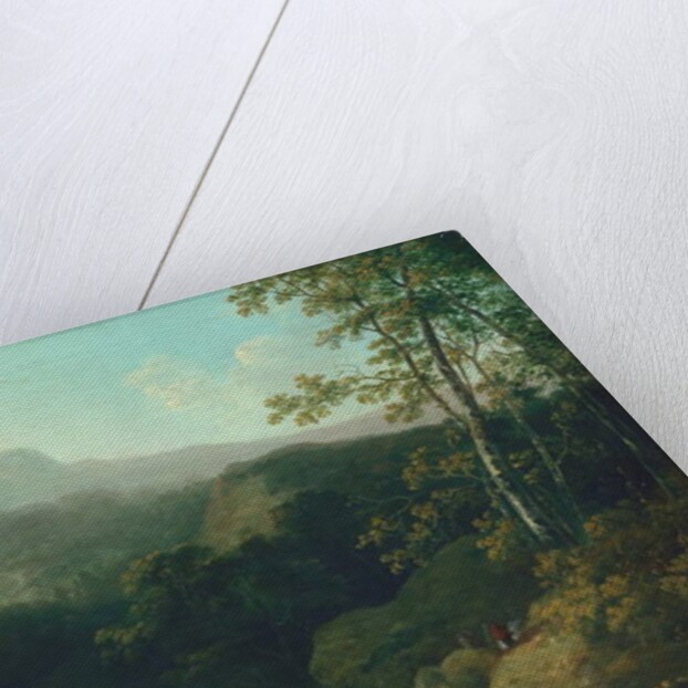 Landscape with mountain brook by Julius Caesar Ibbetson