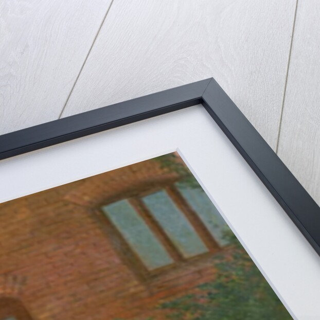 Horse hitched to a jaunting cart by English School