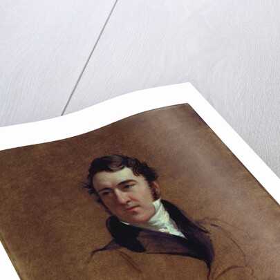 Portrait sketch of John Poulter, 1834 by George Hayter