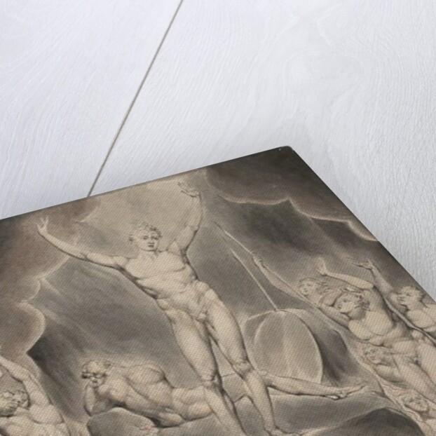 Illustration 1 to Milton's 'Paradise Lost': Satan Calling Up His Legions, 1807 by William Blake