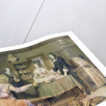 The Temptation of Andrew Marvell, 1860 by William Vandyke Patten