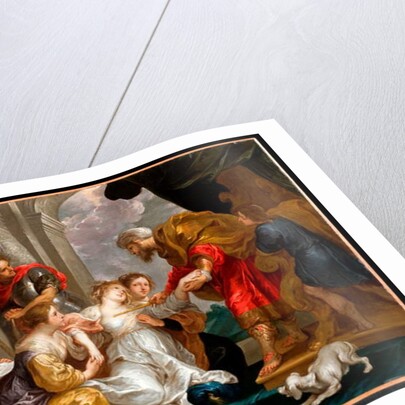 Esther Presents herself at the Palace by Willem van the Elder Herp