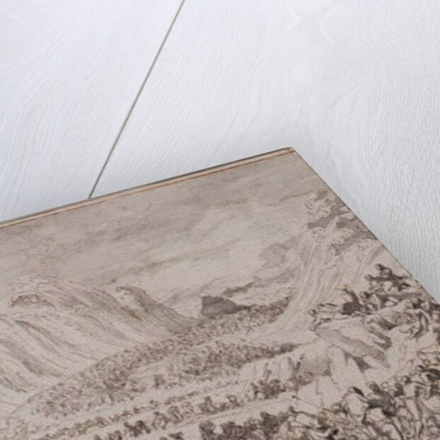 Moses Parting the Red Sea by Caspar Luyken