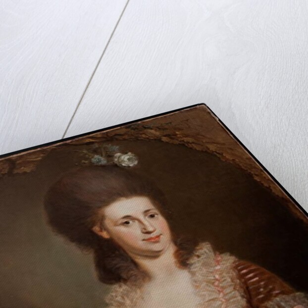 Portrait of a lady by Anton Graff