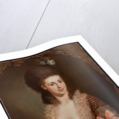 Portrait of a lady by Anton Graff