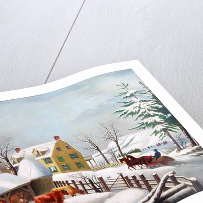 Winter Morning, 1868 by W. A. Barbon