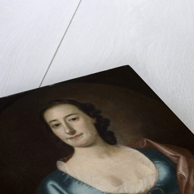 Portrait of Elizabeth Prioleau Roupell, 1753 by Jeremiah Theus