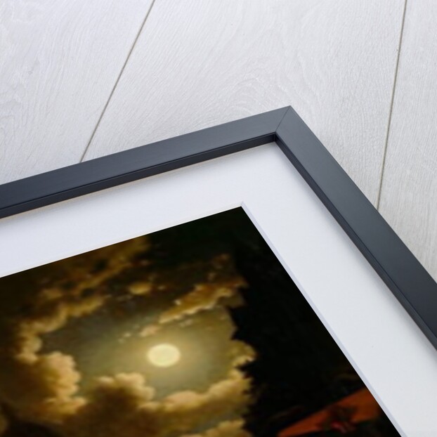 Moonlit Market, 1874 by Johann Mongels Culverhouse