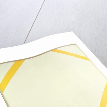 Lozenge Composition with Four Yellow Lines, 1933 by Piet Mondrian