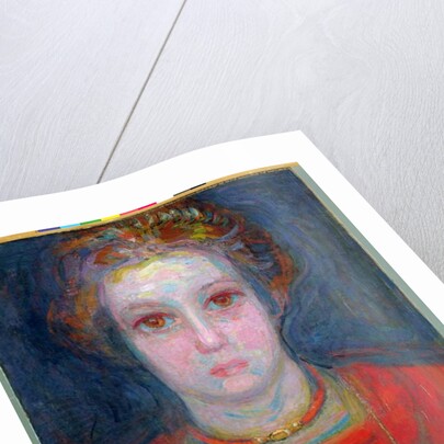 Portrait of a Girl in Red, c.1908-09 by Piet Mondrian