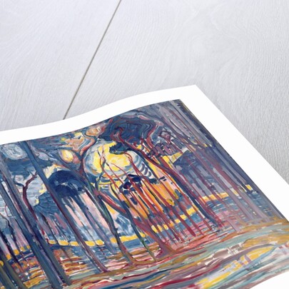 Woods near Oele, 1908 by Piet Mondrian