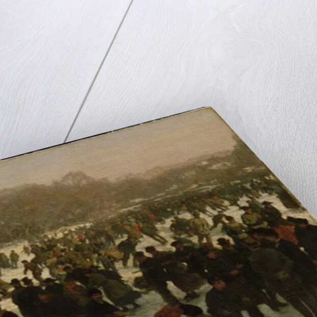 Skating in Haagse Bos by Willem Tholen