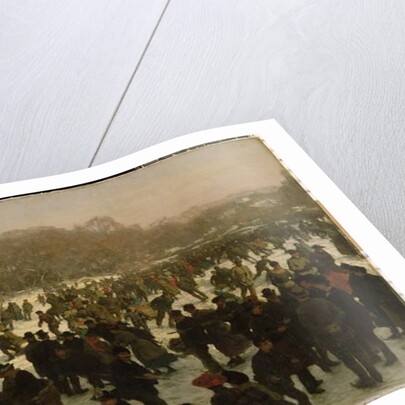 Skating in Haagse Bos by Willem Tholen