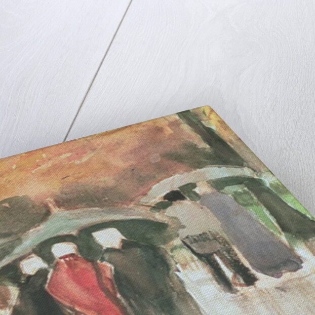 In the Rain, 1882 by Vincent van Gogh