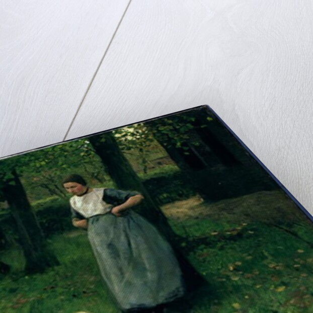 Larener Woman with a Goat, c.1885 by Anton Mauve