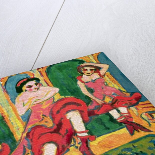Czardas Dancers, 1908-20 by Ernst Ludwig Kirchner