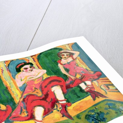 Czardas Dancers, 1908-20 by Ernst Ludwig Kirchner