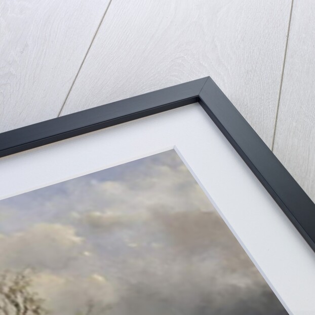 Winter scene, 1846 by Johan-Barthold Jongkind