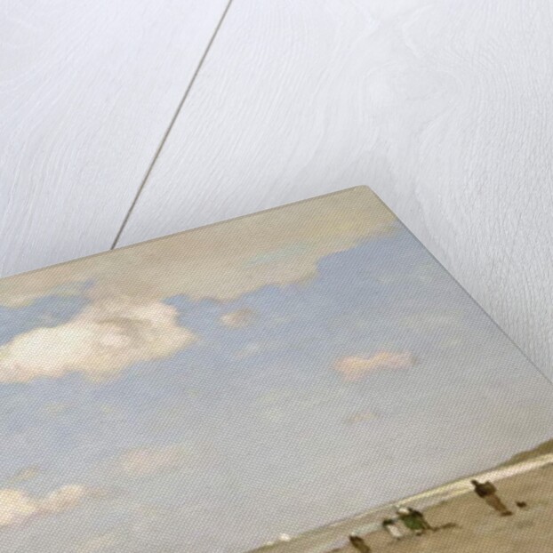 Beach scene, 1887 by Johannes Hendrik Weissenbruch