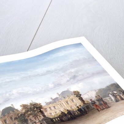 The Luxembourg Gardens, 1849 by Charles Rochussen