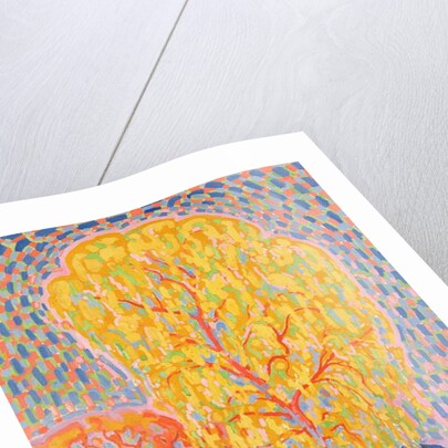 Autumn tree by Leo Gestel