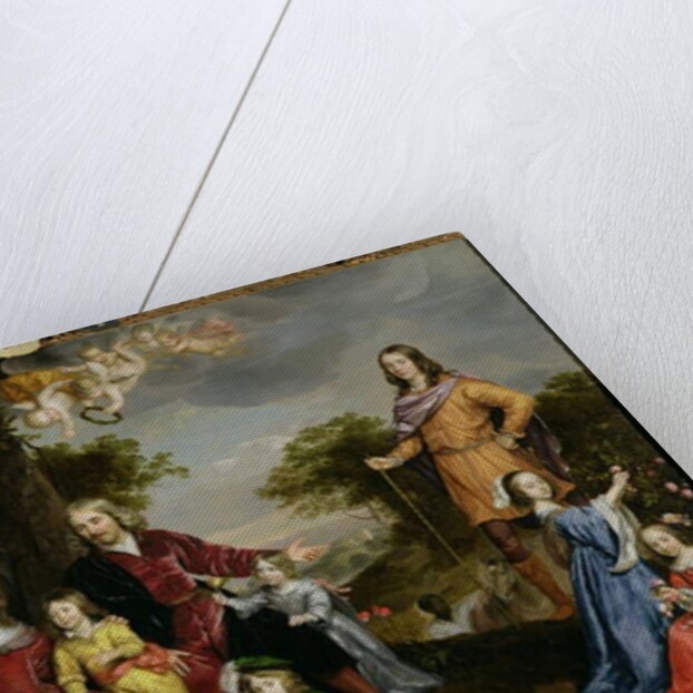 Portrait of W. van der Kerckhoven and his family, 1652 by Jan Mytens or Mijtens