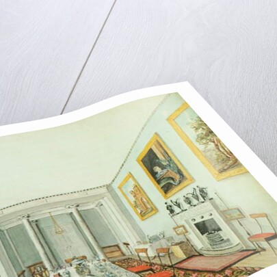 The Dining Room at Aynhoe, 23 January 1835 by Lili Cartwright