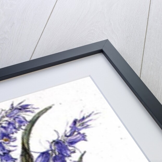 Bluebell posy with cowslips, dogroses and lily by Nell Hill