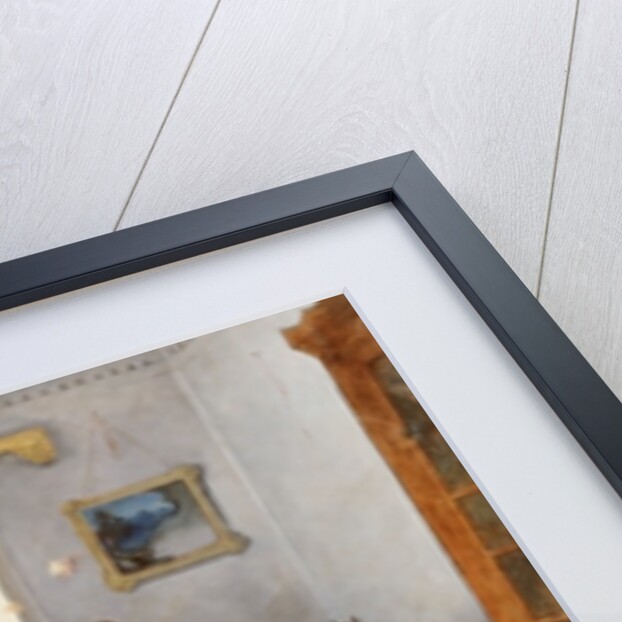 Fredericksburg family in a war torn house by American School