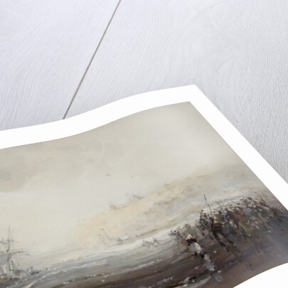 Wreck at Whitby, c.1870 by Frank Wesley