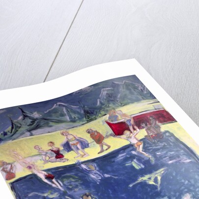 Swimmers in Wengen by Julie Held