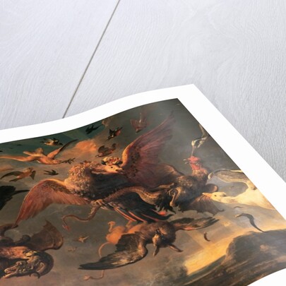 William III's Lowland Wars by Melchior de Hondecoeter