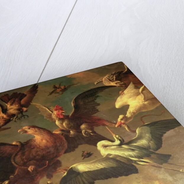 William III's Lowland Wars by Melchior de Hondecoeter