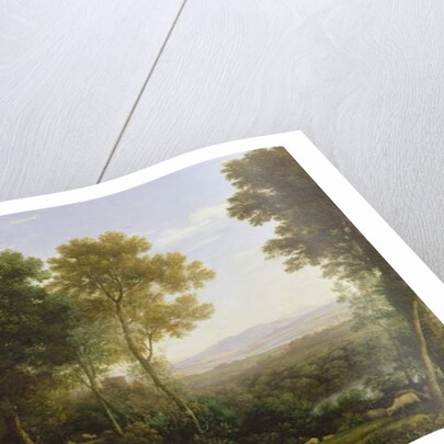 Landscape with Erminia in Discourse with the Old Man and his Sons by Claude Lorrain