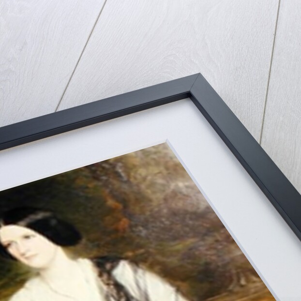 Juliana, Countess of Leicester with her eldest child Lady Julia Coke by Francis Grant